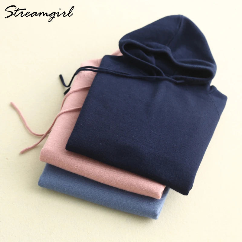 Yellow Hoodies Hooded Sweatshirt Femme Grande Taille Warm Pink Cashmere Hoodie