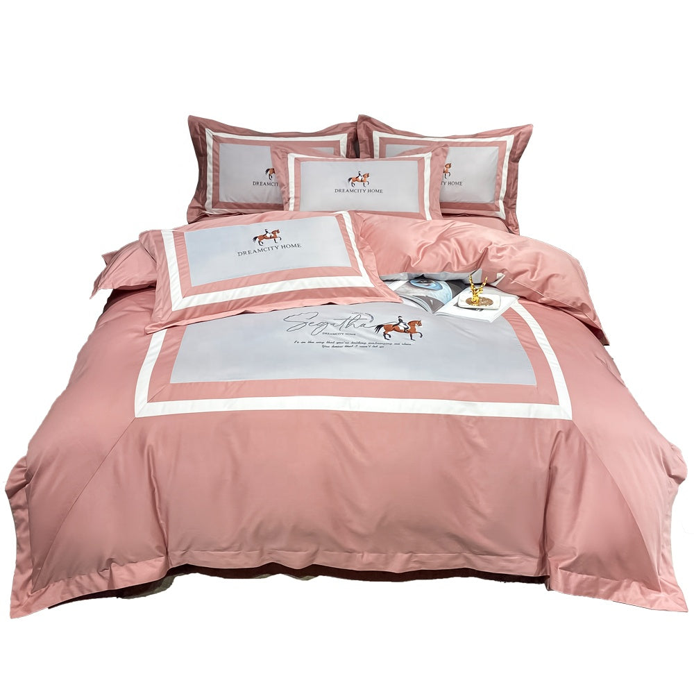 Wholesale Pure Cotton 300 TC 100% Comforter Sets Bedding