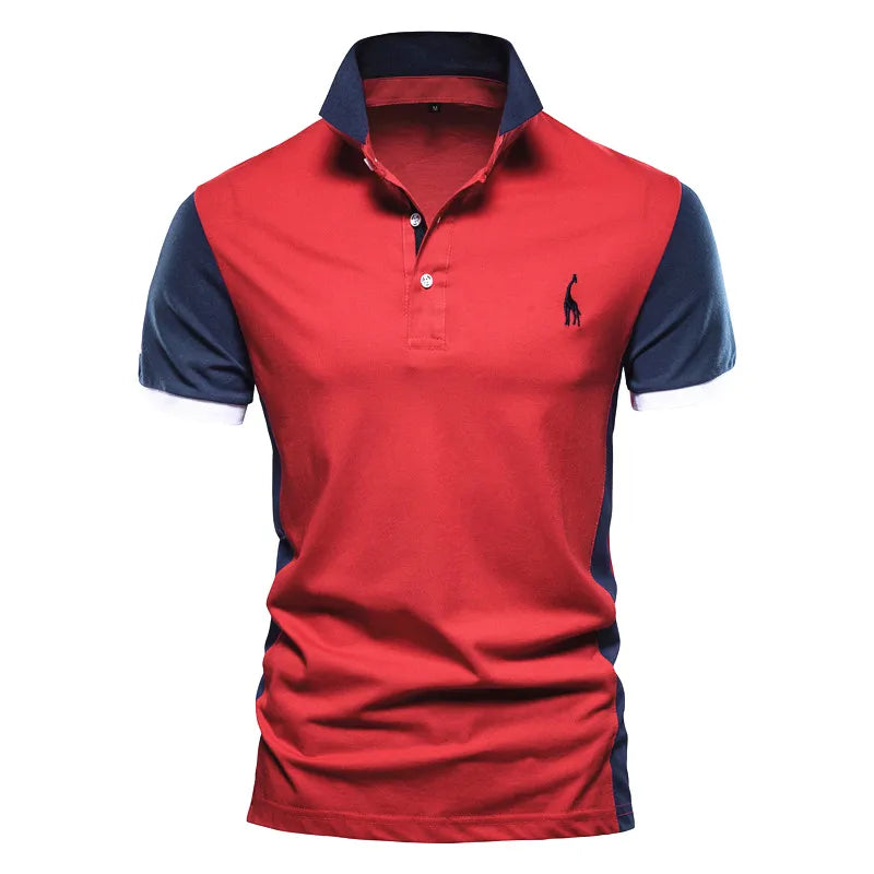 New Summer High Quality Men Polo Shirts Casual Business Social Short Sleeve Mens