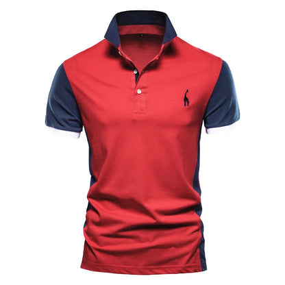 New Summer High Quality Men Polo Shirts Casual Business Social Short Sleeve Mens