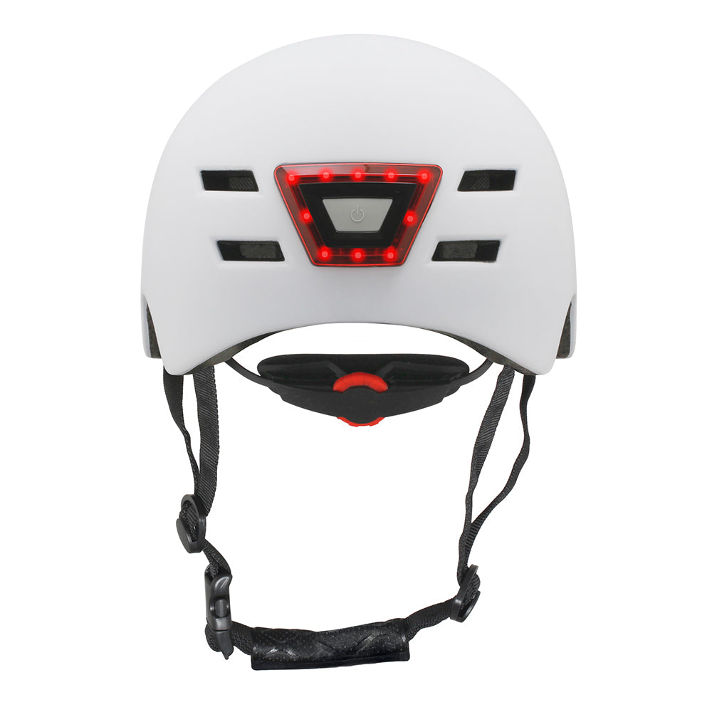 Safety Helmets for Electric Scooter Spare Parts Helmet With LED Flashing Light