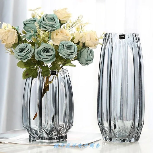 Vases Creative Large Glass Bottle Transparent Home Decor Hydroponic Terrarium