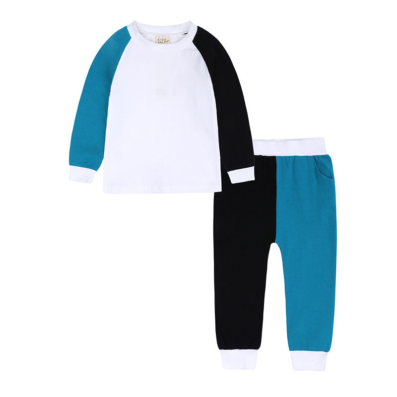 Wholesale Toddler Boys and Girls Autumn Pajamas Sleepwear for Kids Clothes