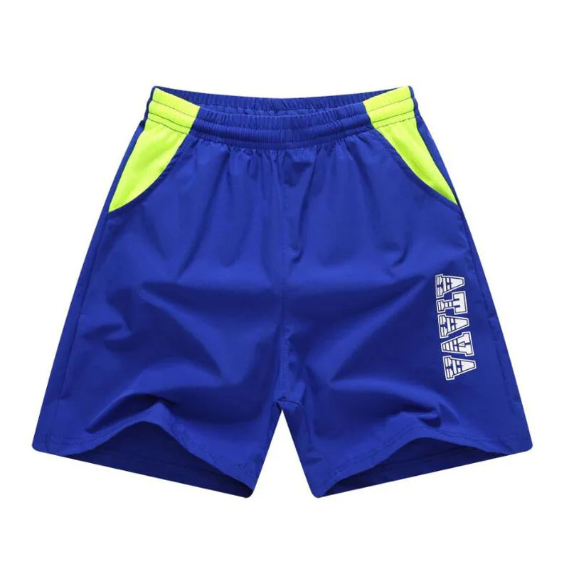 Quick-Drying Kids Sports Shorts Boys Casual Shorts Run Teenager Pants