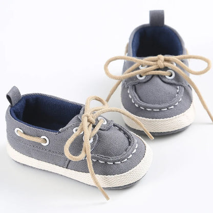 Baby Boys Girl Newborn Shoes Kids Denim Soft Sole First Walkers Toddler Sneakers