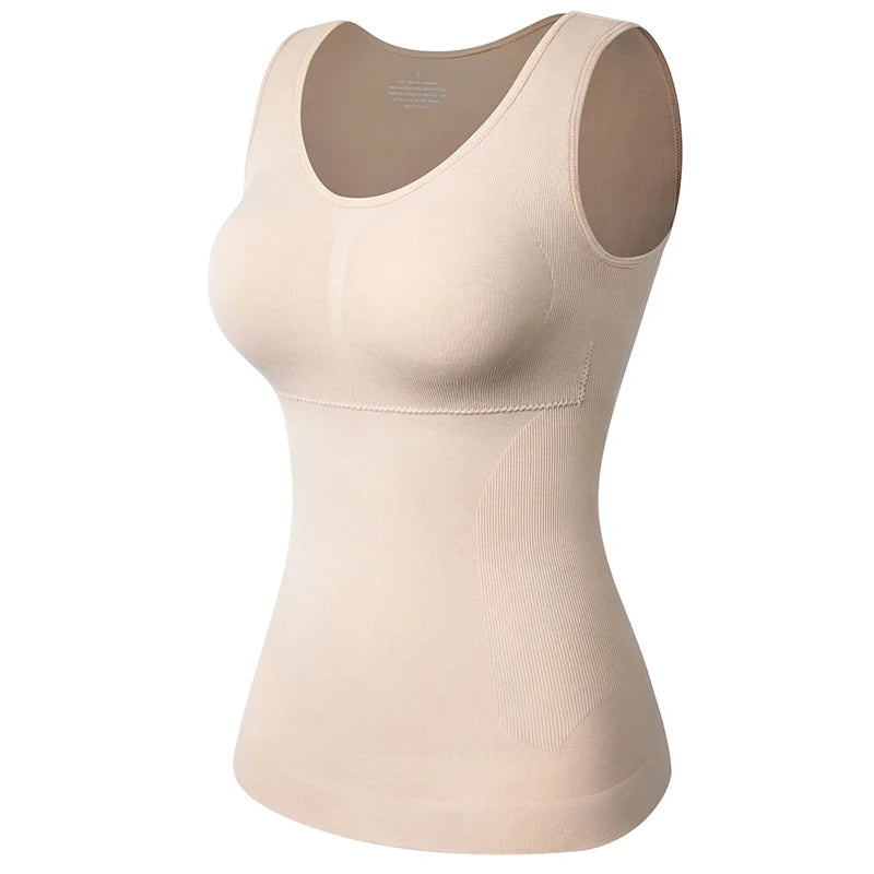 Women Shapewear Tank Tops Tummy Control Shapewear Seamless Body Shaper