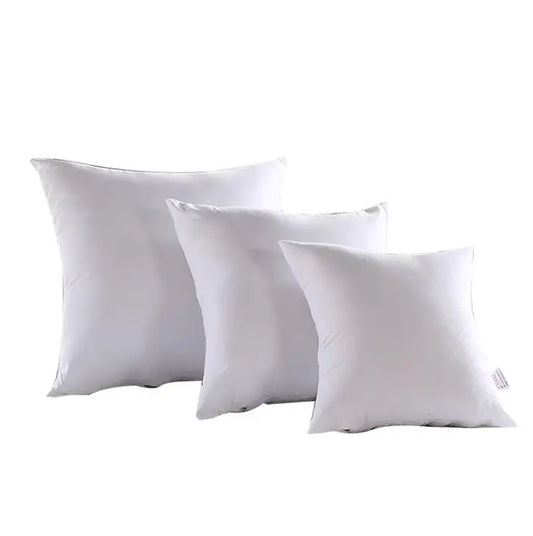 Throw Pillow for Couch Pillows or Bed Decorative Insert Square/100%