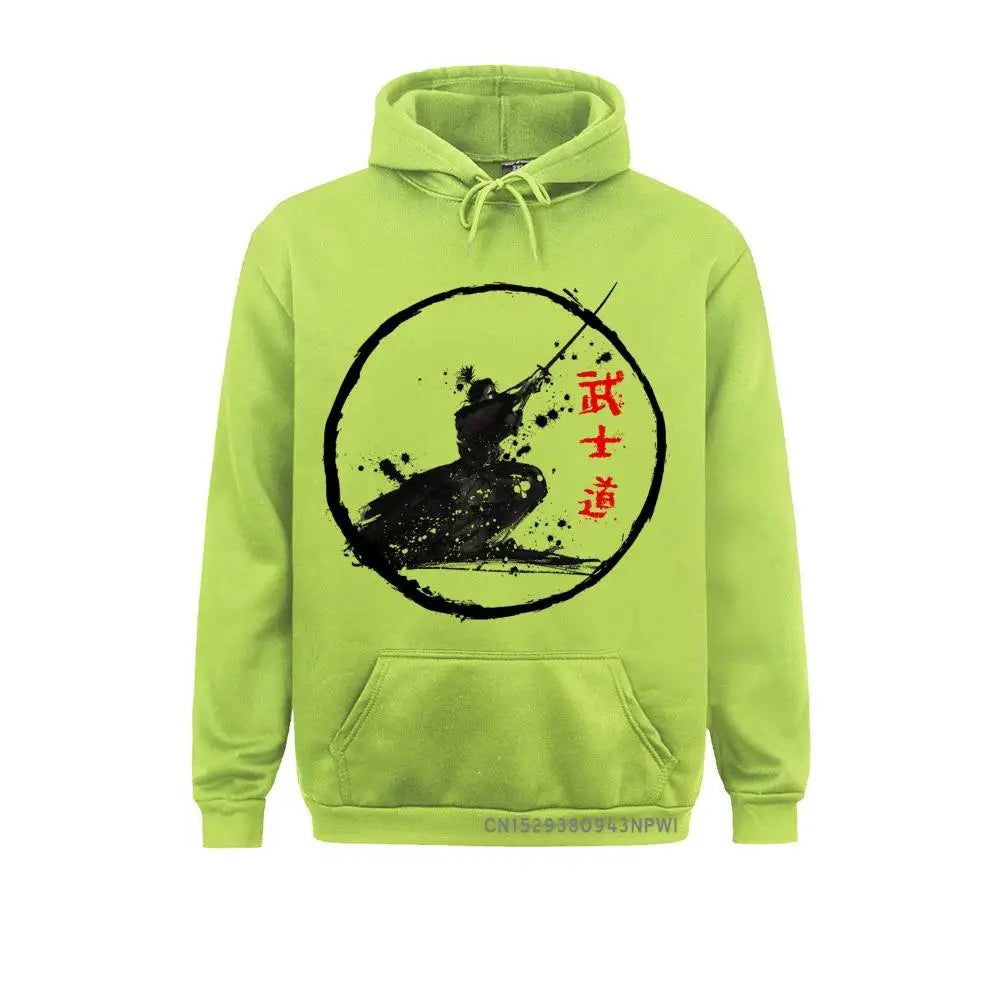 Samurai Fighting Sekiro Shadows Die Twice Sweatshirt Men Hoodie Round Collar