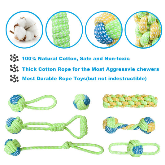 Pet Dog Toys for Large Small Dogs Toy Interactive Cotton Rope