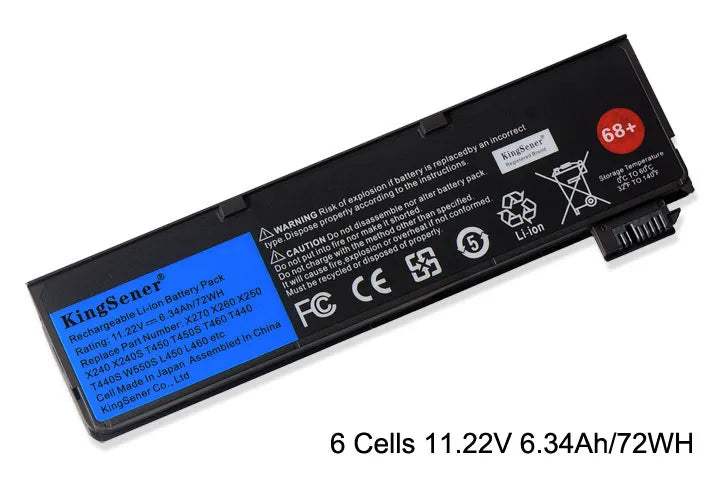 KingSener Laptop Battery for Lenovo ThinkPad X240 T440S T440 X250 X260 X270