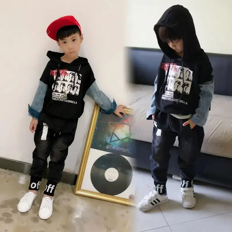 2024 Winter Boys Jeans Thicken Boys Jeans Warm Kids Trousers Demin Pant for boys