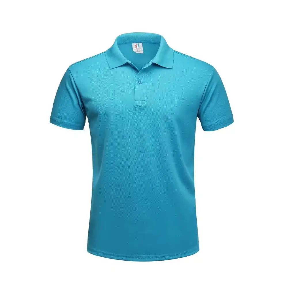 Running Dry Fit Polo Shirts Men Polyester Golf T Shirts Mens Sport T-Shirt