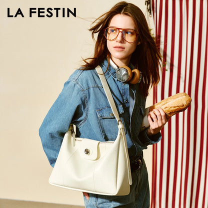 LA FESTIN Original 2024 New Women's Bag Leather