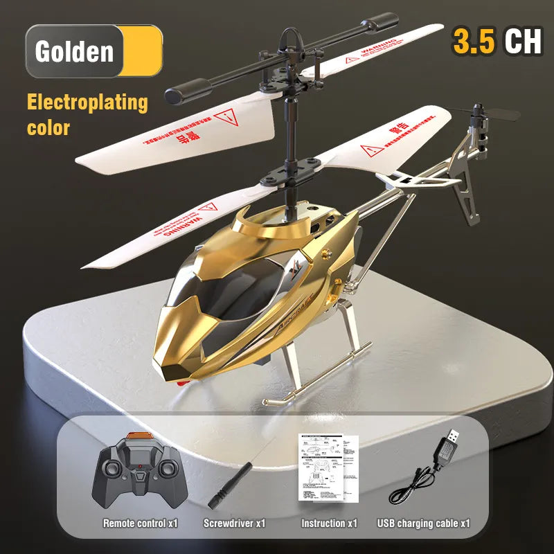 RC Helicopter 2.5CH Remote Control Airplane Kids Toy Wireless Aircraft Toys