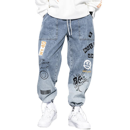 High Quality Fashion Men's Cargo Pants Hip Hop Trend Streetwear Jogging Pants