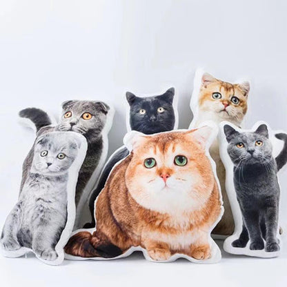 Free Sample Custom Cat Dog Shape Cushions Home Decor Pillow Sofa Pillow Cushion