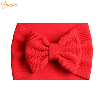 YANJIE 2023 New Turban Fashion 5'' Hair Bows Headband