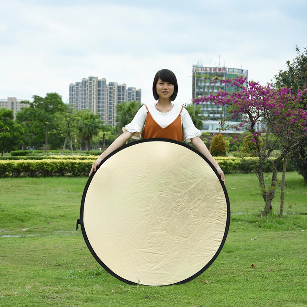 SUPON 60CM 80CM 110CM 5 in 1 Reflector Photography for Flash