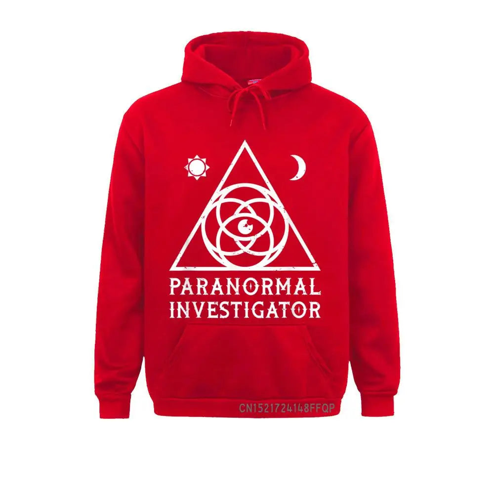 Funny Paranormal Investigator Ghost Hunter Hoodie Pullover Funny Long Sleeve