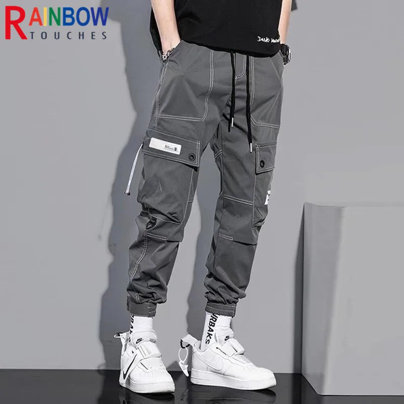 Rainbowtouches Man Cargo Pants New  Breathable Trousers