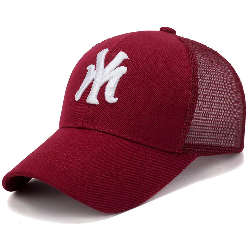 Fashion Letters Embroidery  Women Men Baseball Caps Female Male Sport Visors