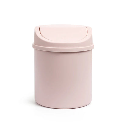 JIANWU Mini Simplicity Desktop Dustbin for Cleaning Plastic Garbage Manager