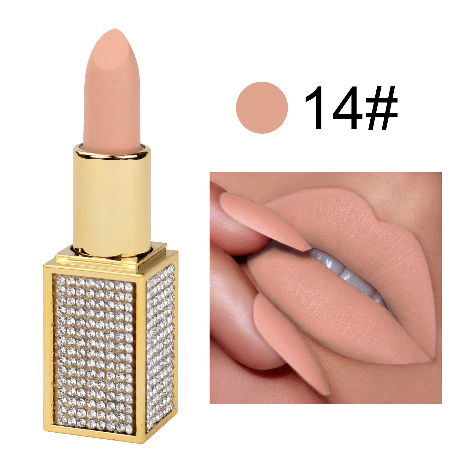 Matt Nude Lipstick Organic Lipstick Matte Nude Lipstick MakeUp