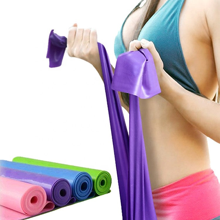 Fitness Rubber Resistance Bands Stretch Band Workout Sports Elastic Expander