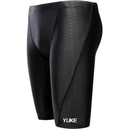 YUKE Men Swimming Trunks Shorts Competition Swim Equipment Goggles With Ear-Plug