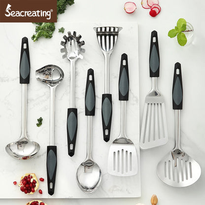 Seacreating Baltic Series Stainless Steel Utensil Set Cookware Ladel