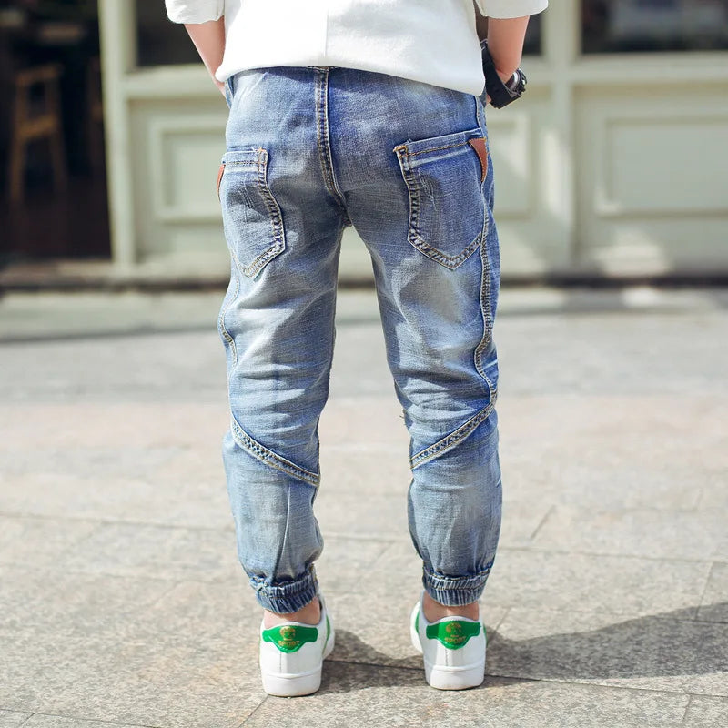 Teen Boys Jeans Spring Jeans for Boys Pants Fashion Children Clothing