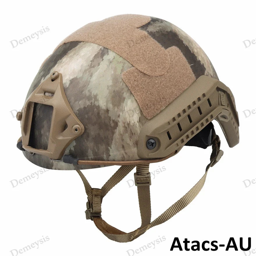 New FAST Helmet Airsoft MH Camouflage Tactical Helmets ABS Sport Helmet