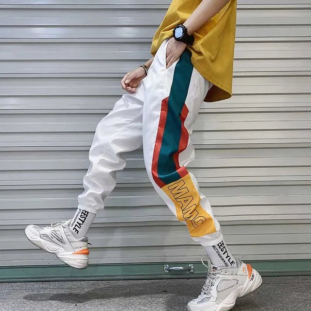 Streetwear Pockets Boys Men's Jogger Pants Hip Hop Sweatpants Joggers Trousers