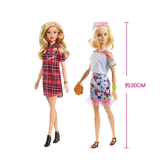100% Original New Barbie Fashionistas Dolls for Girls Genuiine Top Brand Mattel