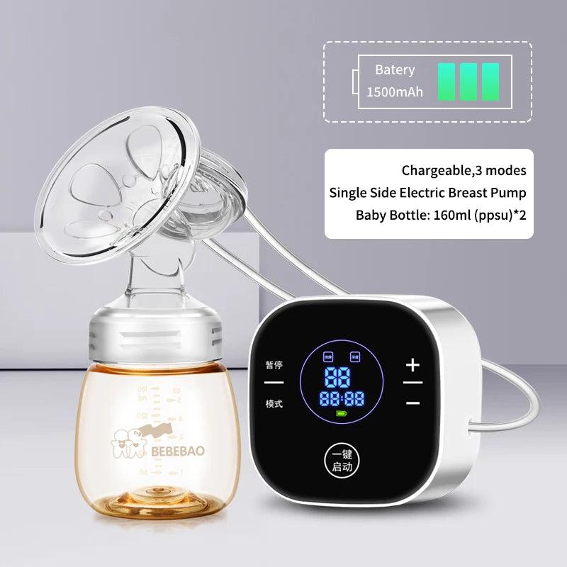 USA Brand Baby Products Intelligent LCD Electric Breast Pumps Breastfeeding