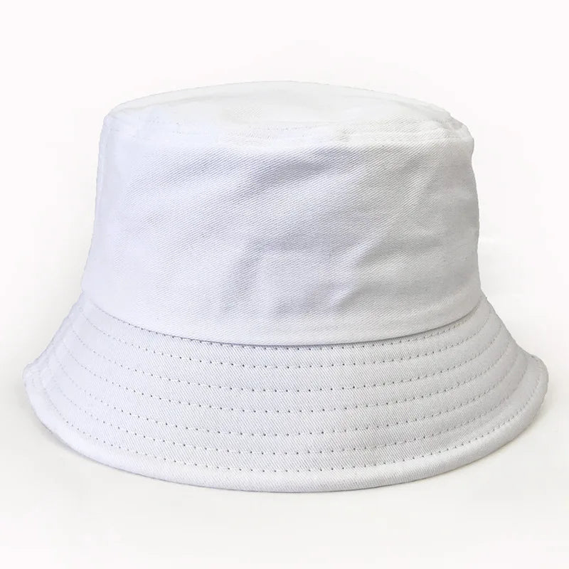 Children Cotton Bucket Hats Summer Sunscreen Panama Hat Boy