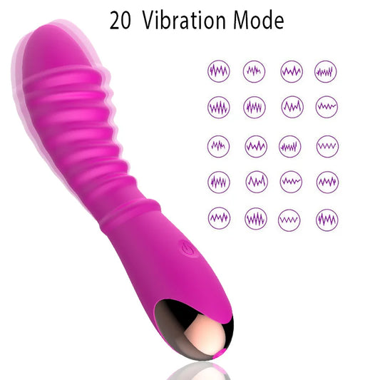 20 Speeds Real Dildo Vibrators for Women Female Vagina Clitoris Stimulator