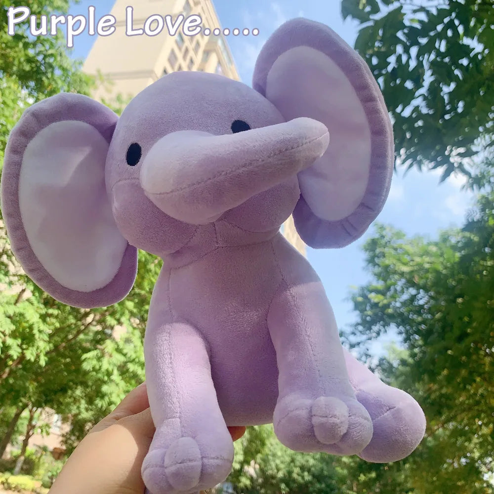 Elephant Plush Toys Kawaii Toy Stuffed Animal Doll for Boys White Elephant Toys