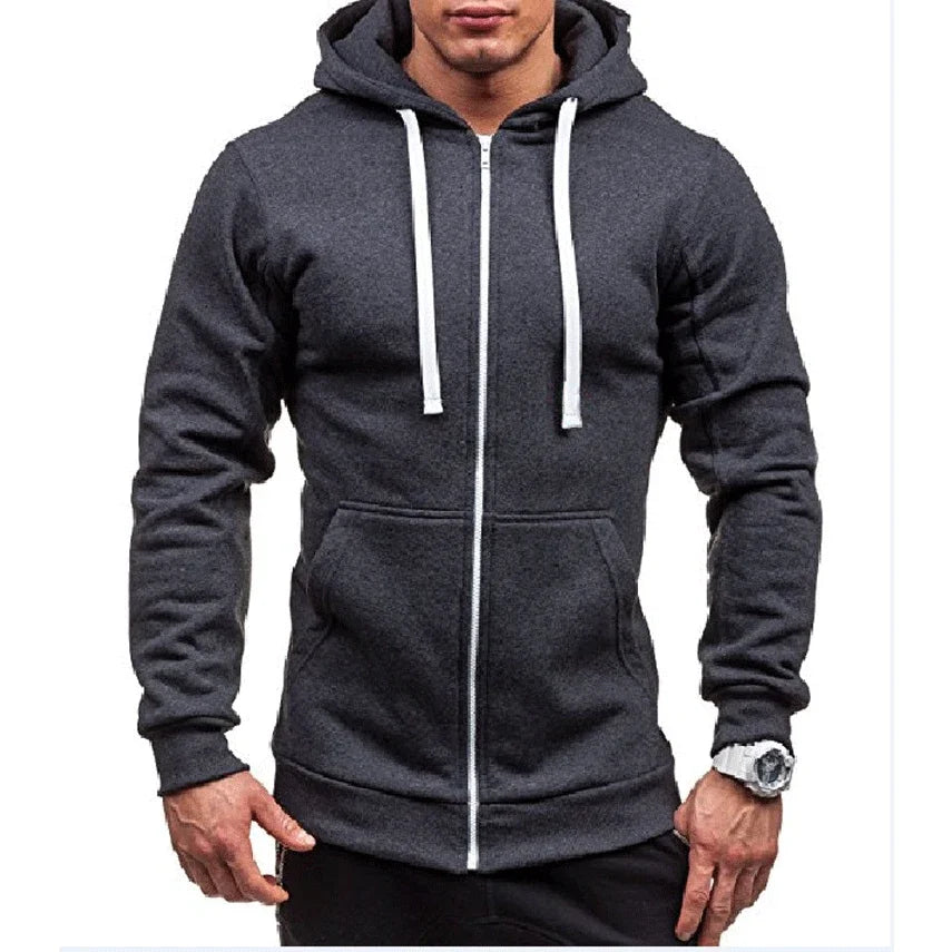 MRMT 2024 News Hoodies Sweatshirts Zipper Hoodie Men Sweatshirt Solid Color Man