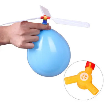 1Pcs/ Lot Funny Traditional Classic Sound Balloon Helicopter UFO Kids Child