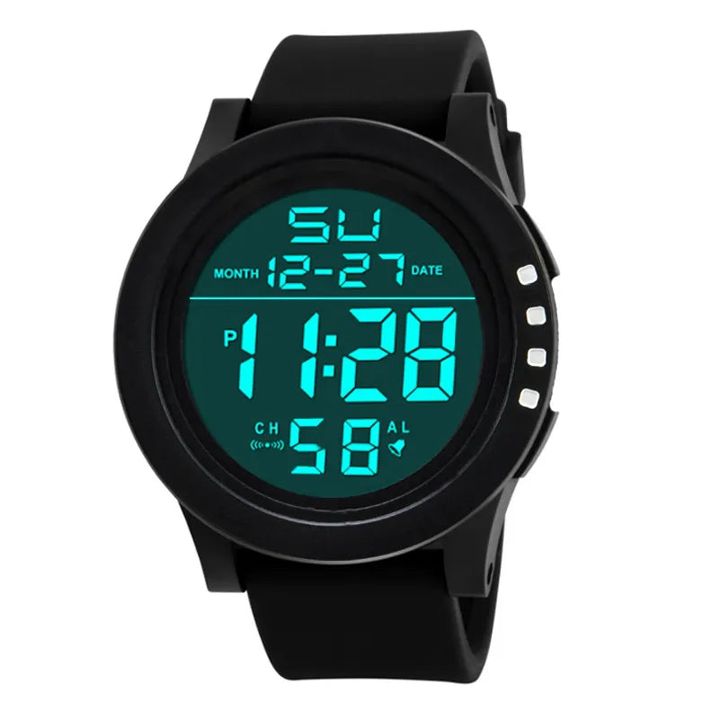 Men Sport Watch Multifunction Military Sports Watch Waterproof Electronic Watch