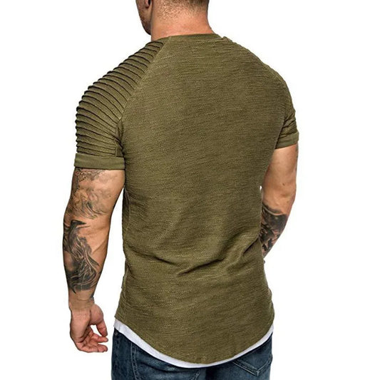 2023Summer Streetwear T-Shirts Men's Clothing M-3xl Casual Short Sleeve T Shirt