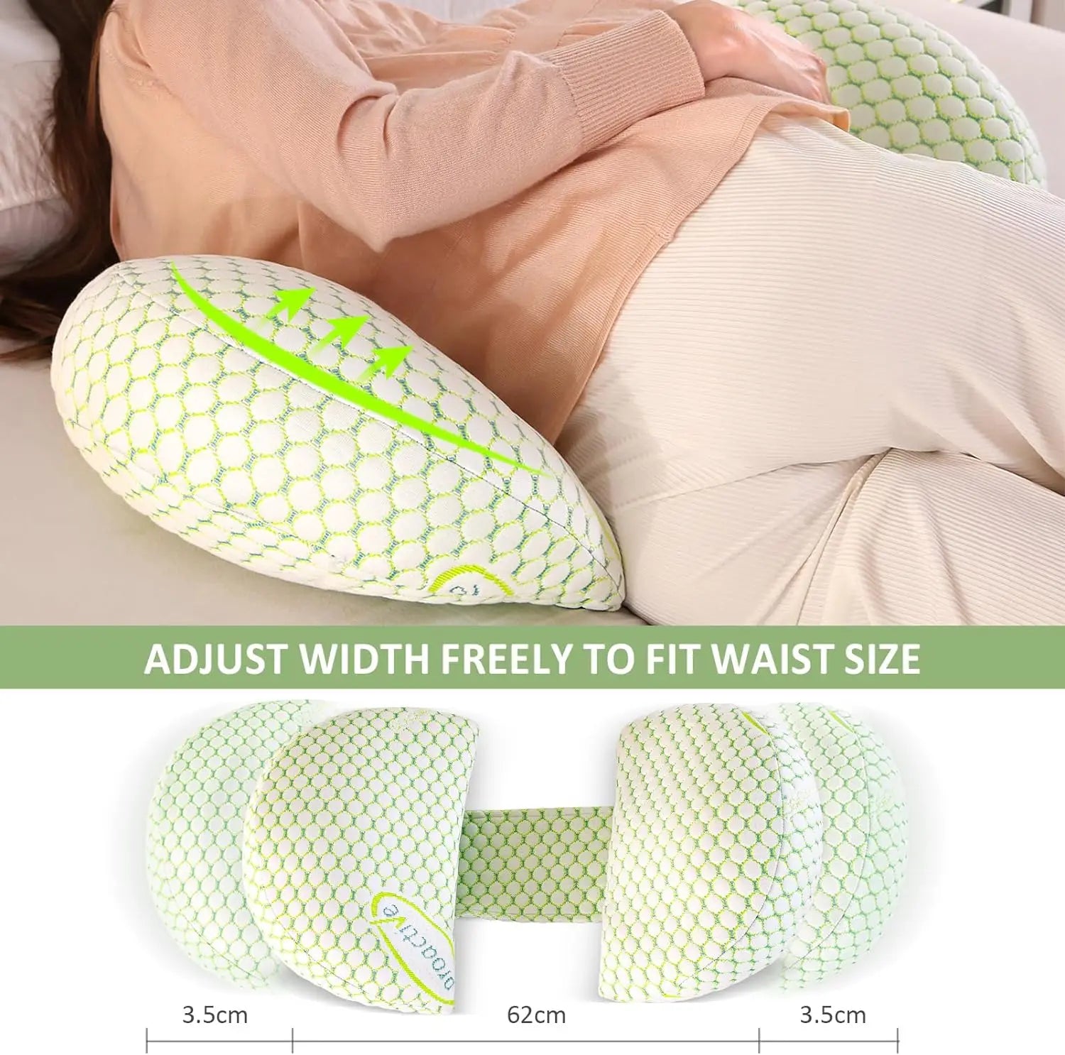 Pregnant Pillow Women Sleeping Support Pillow Cotton U Shape