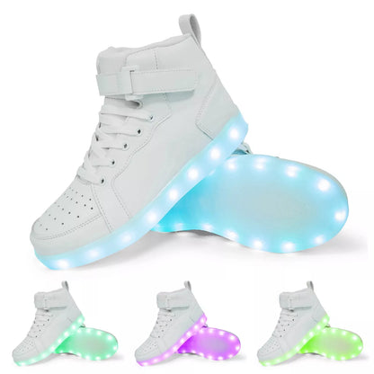 Size 25-39 Children Glowing Sneakers Kid Luminous Sneakers for Boys Girls Led