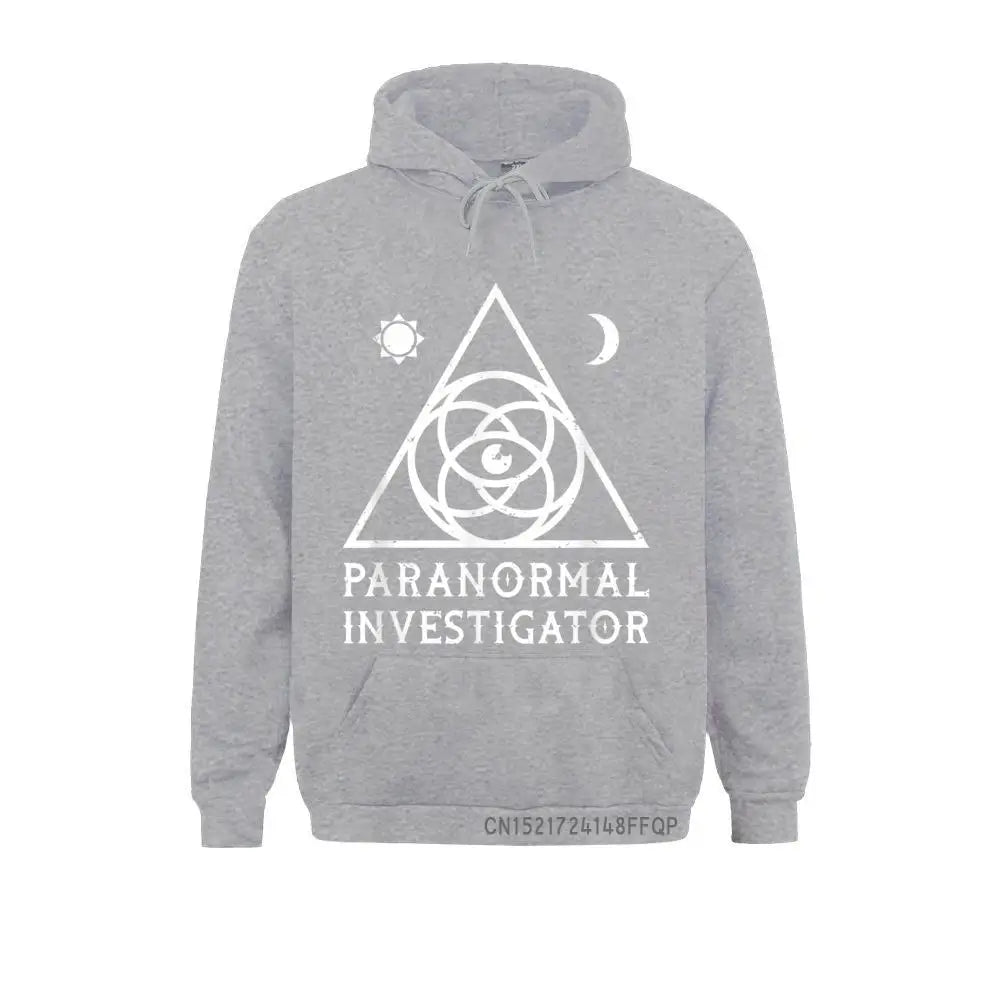 Funny Paranormal Investigator Ghost Hunter Hoodie Pullover Funny Long Sleeve