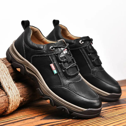 2021 Fashion Autumn and Winter New Hiking Shoes Men's Casual Business Shoes
