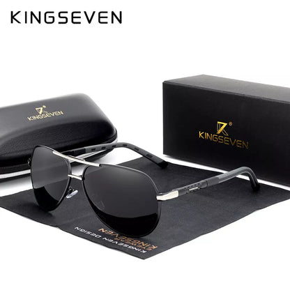 Aluminum Magnesium Men's Sunglasses Polarized Men Coating Mirror Glasses