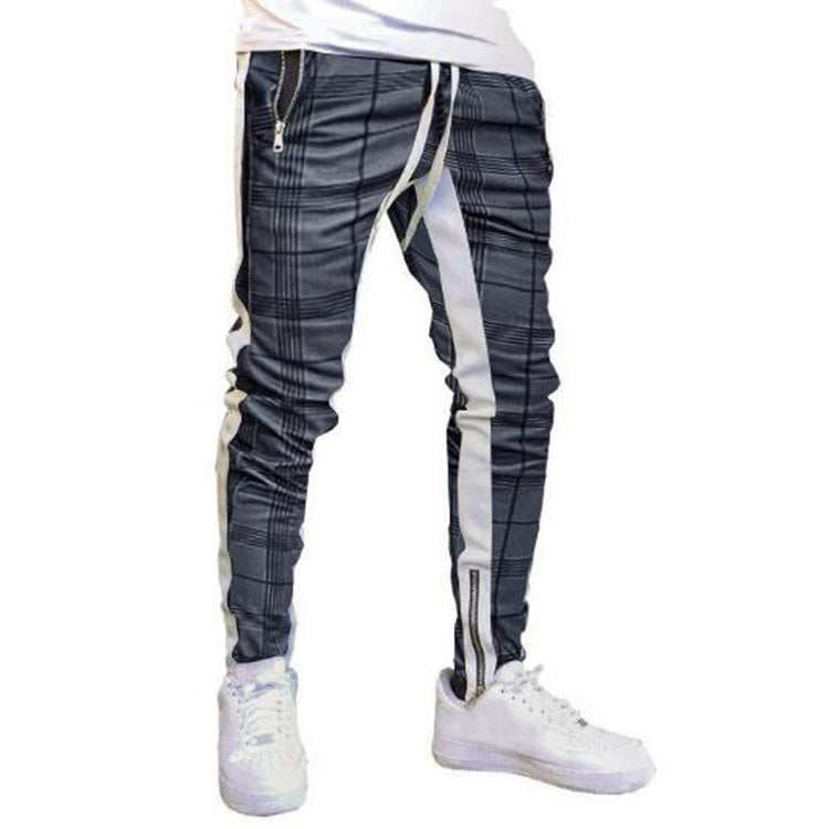 Fashion Mens Joggers Casual Pants Fitness Men Sportswear Tracksuit Bottoms