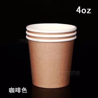 4oz Disposable Cups Thick Tasting Concentrated Color Tasting Cup