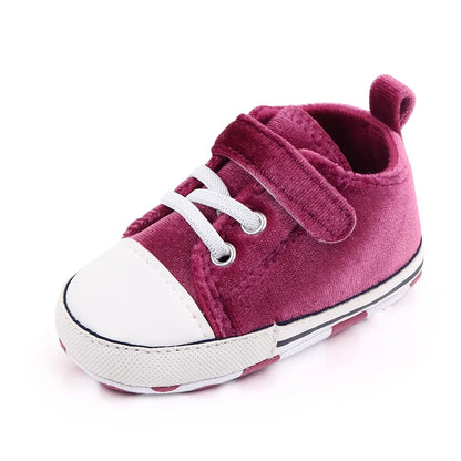 Baby Canvas Classic Sneakers Newborn Sports Baby Boys Girls First